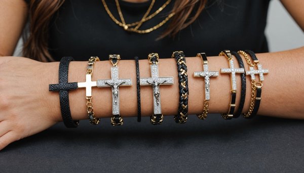 5 raisons d'adopter un bracelet en croix comme accessoire mode